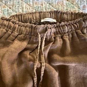 Neuflora linen skirt